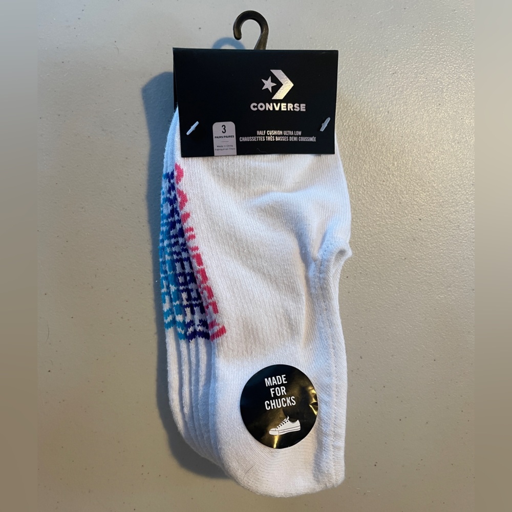 Converse Ultra Low socks, 3-pack